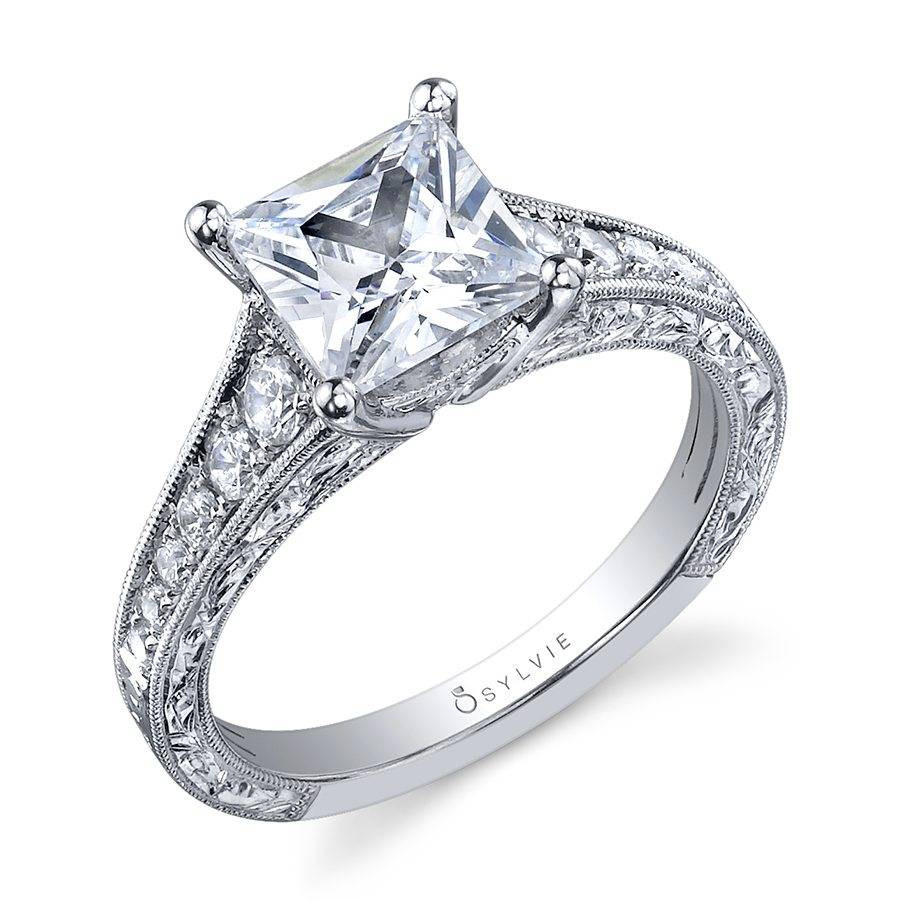 Princes Cut Wedding Rings
 Princess Cut Engagement Ring