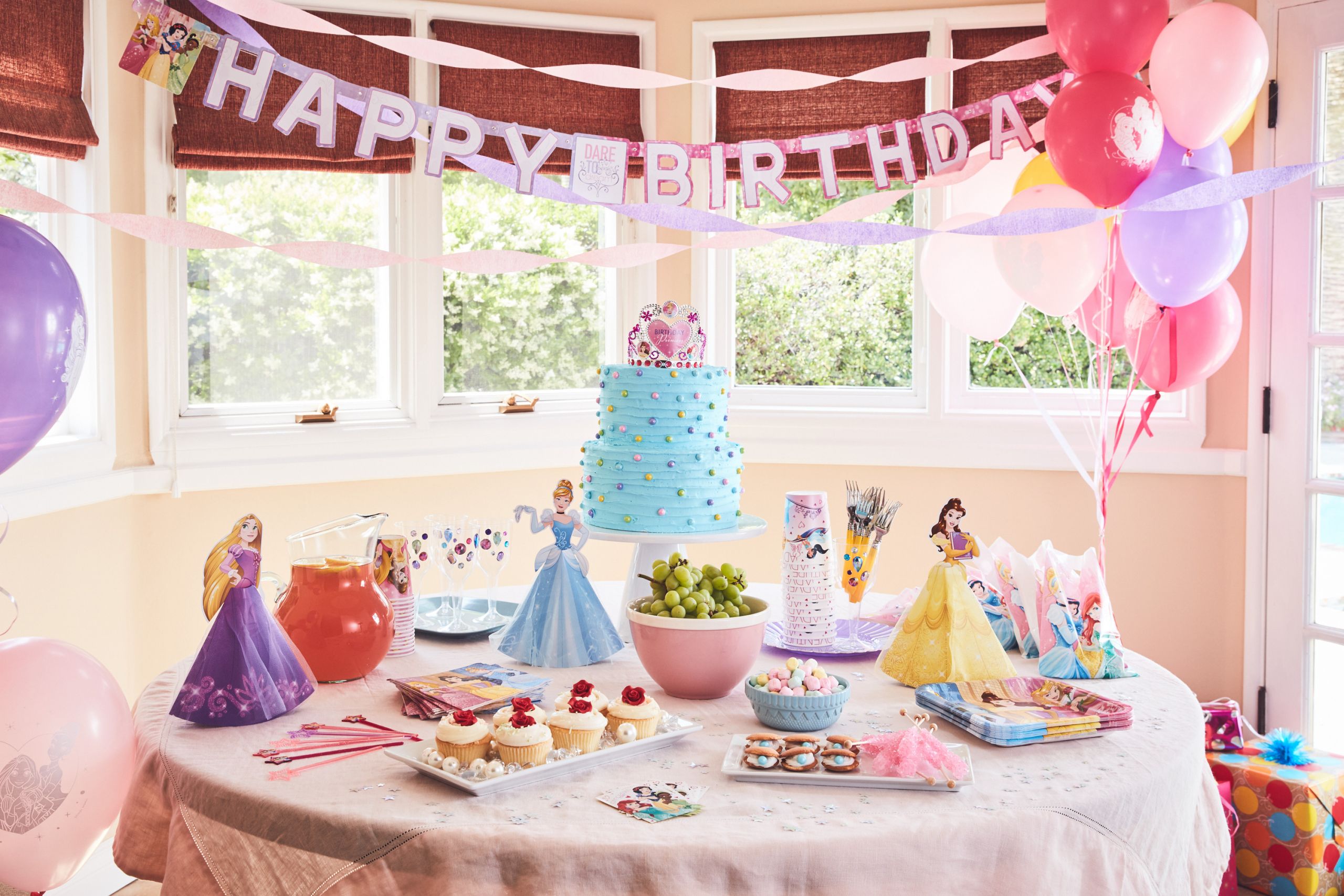 Princess Birthday Decorations
 Disney Princess Birthday Party