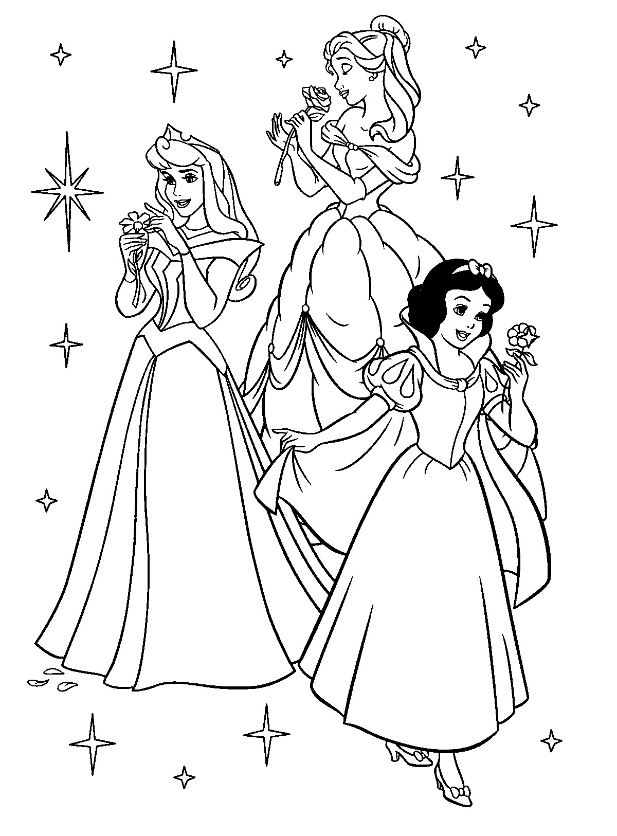 Princess Coloring Pages For Girls
 Princess Coloring Pages Best Coloring Pages For Kids