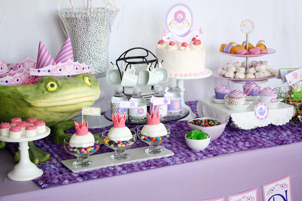 Princess Tea Party Ideas
 All Hale to The Princess A Princess Birthday  B