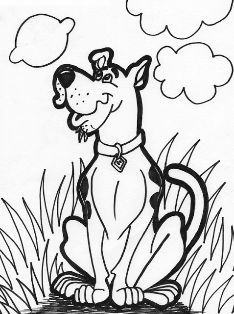Print Coloring Pages For Kids
 Kids Page Printable Scooby Doo Coloring Pages