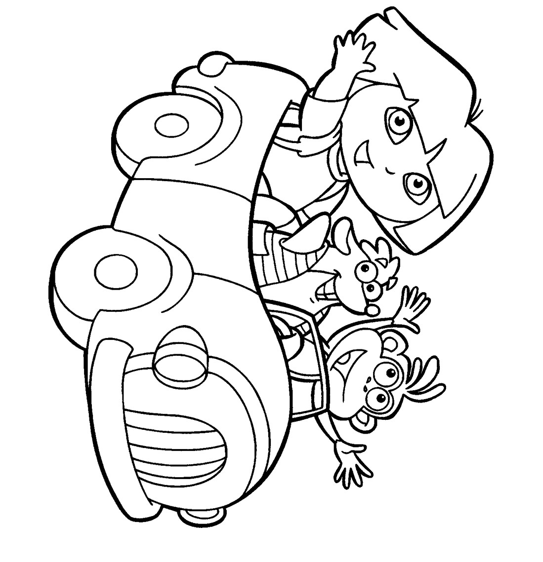 Print Coloring Pages For Kids
 Printable coloring pages for kids