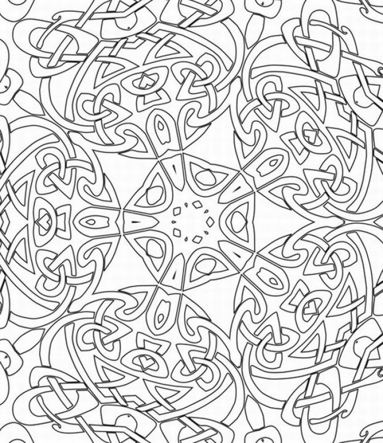 Printable Advanced Coloring Pages
 Free printable advanced coloring pages for adults