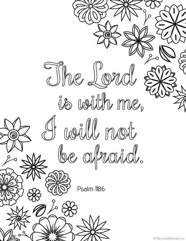 Printable Bible Verse Coloring Pages
 Bible verse coloring pages Planes & Balloons