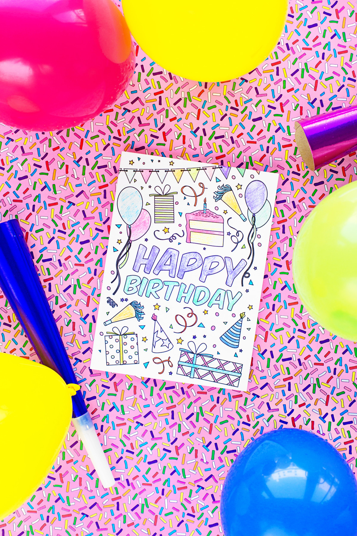 Printable Birthday Cards For Kids
 Free Printable Birthday Cards for Kids Studio DIY