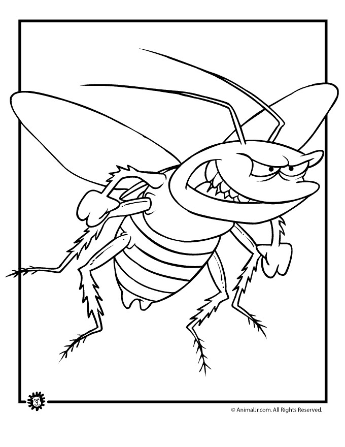 Printable Bug Coloring Pages
 Bugs Coloring Pages