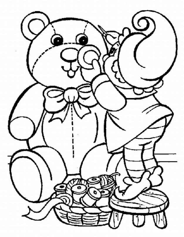 Printable Christmas Coloring Book
 Christmas Kids Coloring Pages