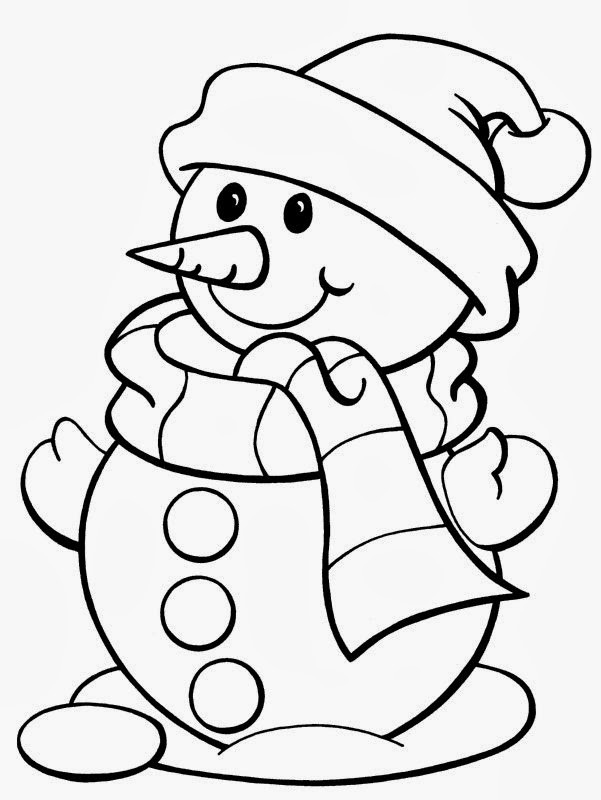 Printable Christmas Coloring Book
 Free Christmas Coloring Pages To Print
