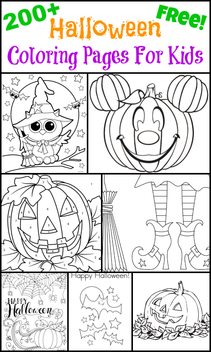 Printable Coloring Pages Halloween
 200 Free Halloween Coloring Pages For Kids The Suburban Mom