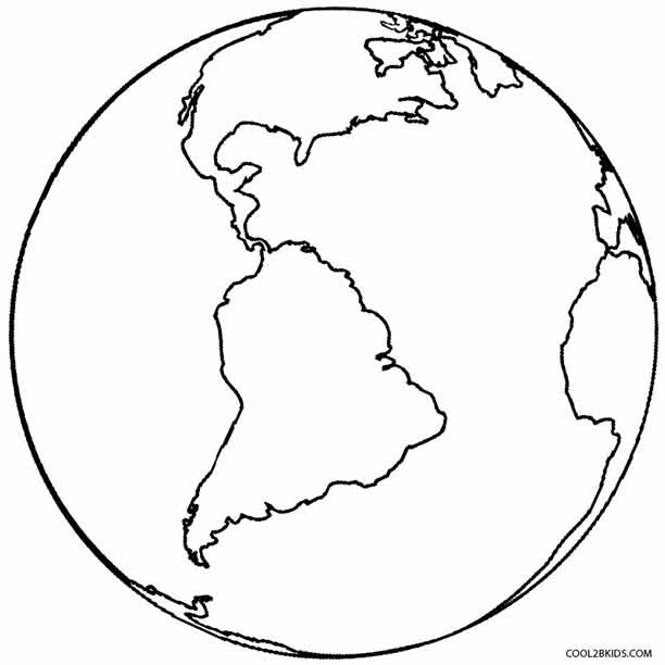 Printable Earth Coloring Pages
 Printable Earth Coloring Pages For Kids