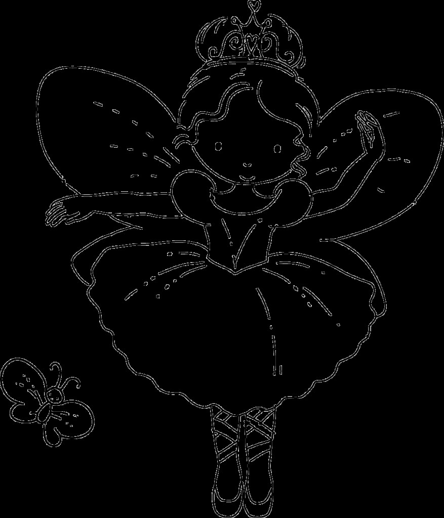 Printable Fairy Coloring Pages
 Free Love Quotes Fairy Coloring Pages