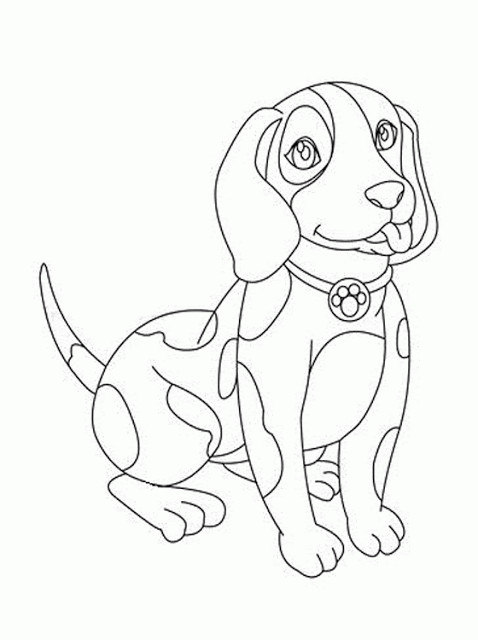 Printable Kids Coloring Sheets
 Kids Page Beagles Coloring Pages