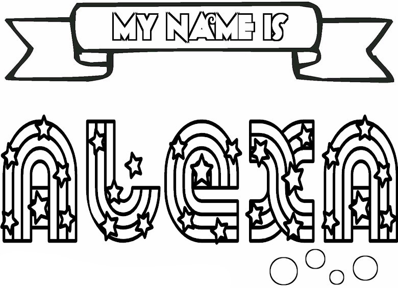 Printable Name Coloring Pages
 Girls Names coloring pages to and print for free