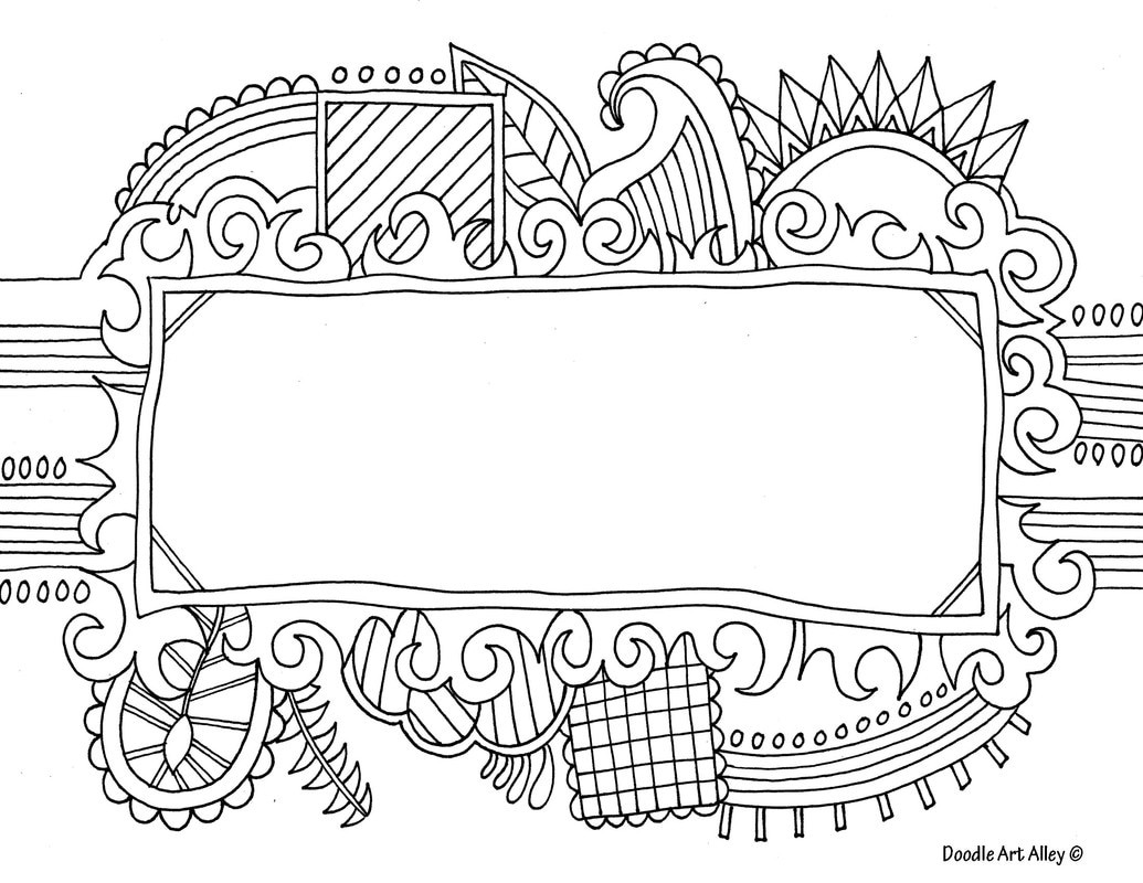 Printable Name Coloring Pages
 Name Templates Coloring pages Doodle Art Alley