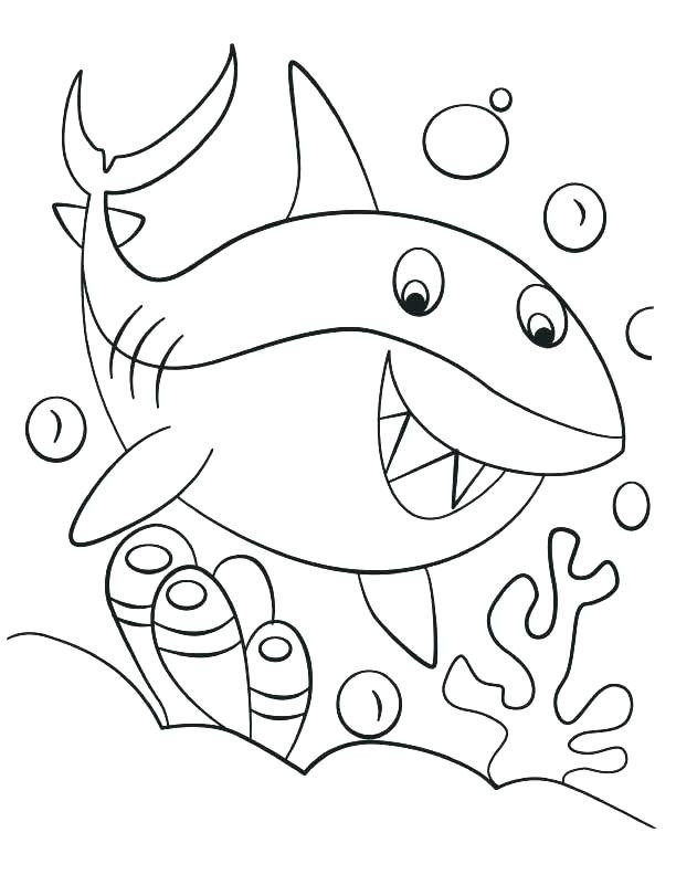 Printable Shark Coloring Pages
 Baby Shark Coloring Pages at GetColorings