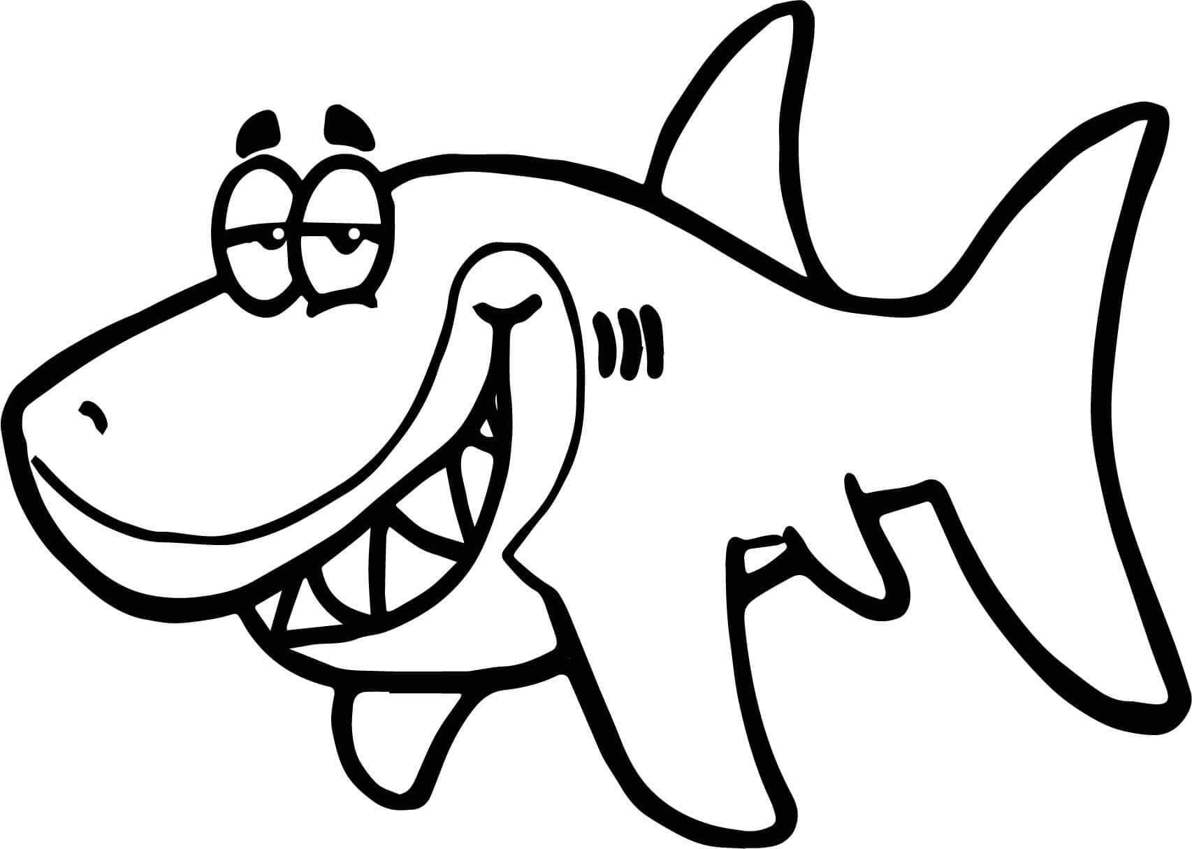 Printable Shark Coloring Pages
 33 Free Shark Coloring Pages Printable