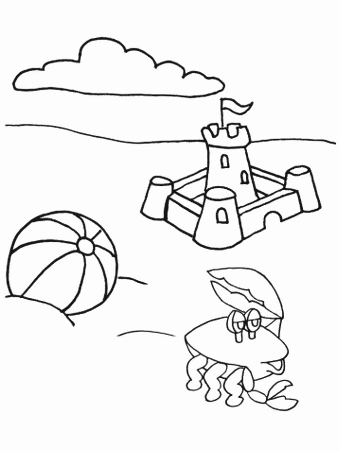 Printable Summer Coloring Pages
 Summer coloring pages for kids