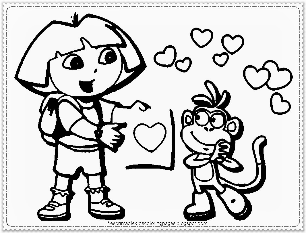 Printable Valentine Coloring Pages
 Free Printable Valentines Coloring Pages