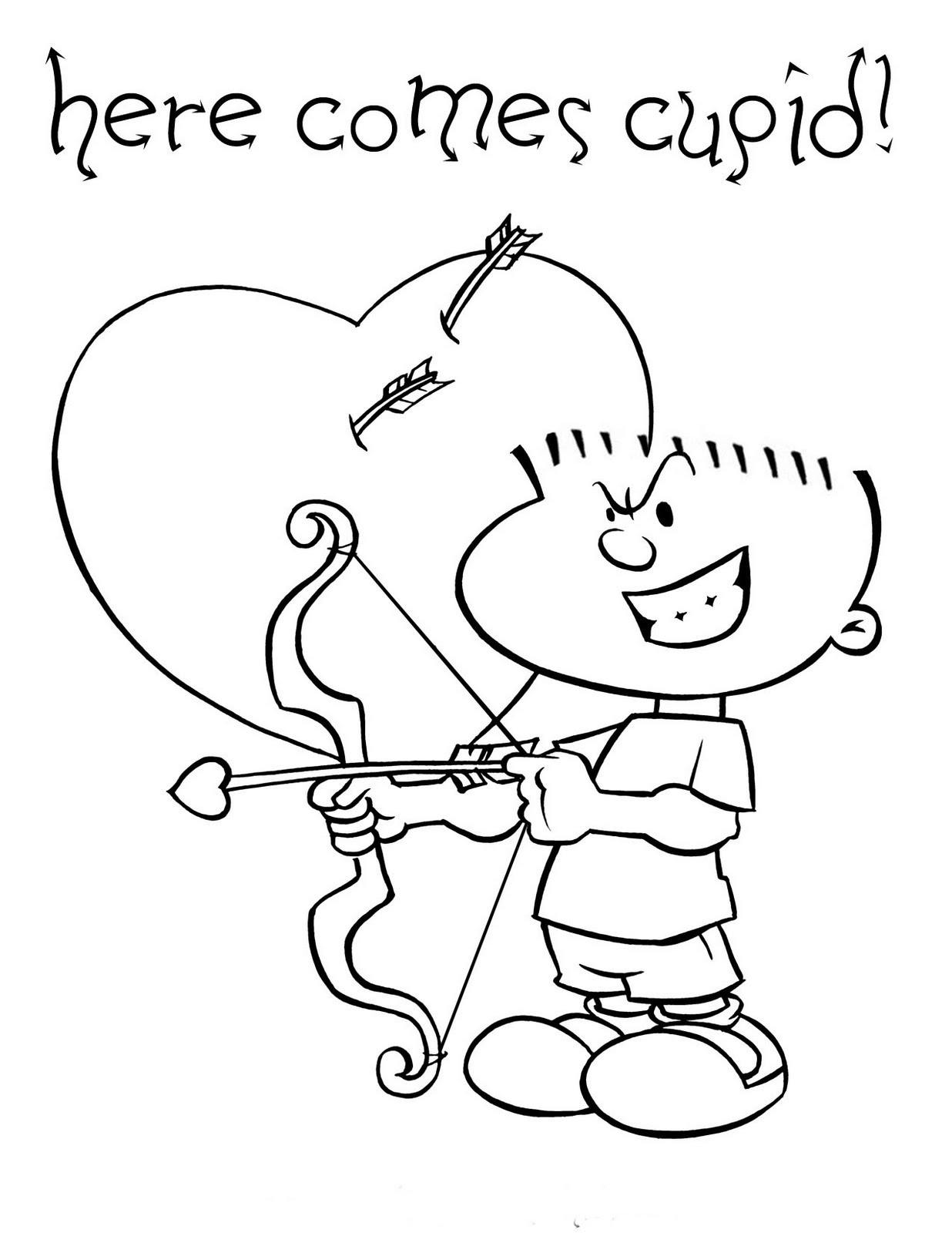 Printable Valentine Coloring Pages
 Valentines Day Coloring Pages