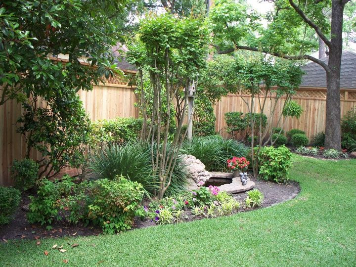 Privacy Fence Landscape
 landscaping ideas for fences