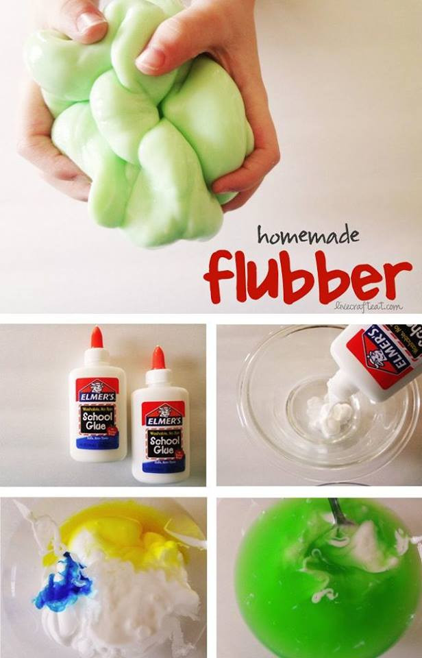 Projects For Kids To Do At Home
 Homemade Flubber Fun Crafts Kids