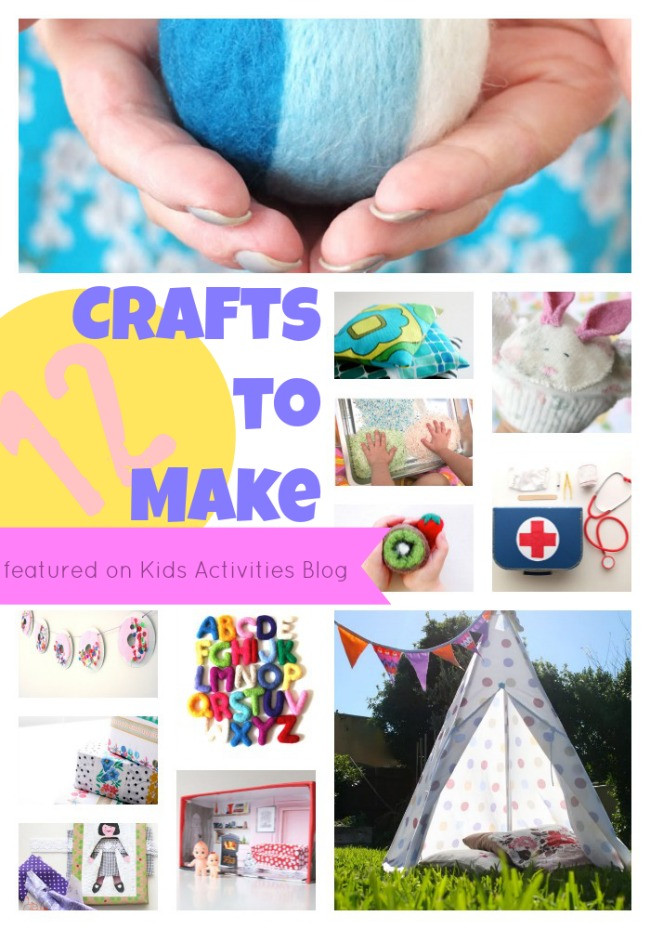 Projects For Kids To Do At Home
 12 Crafts to Make at Home