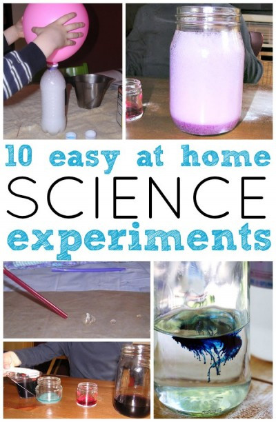Projects For Kids To Do At Home
 Home Science Experiments for Kids