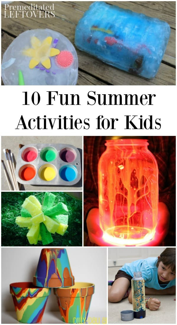 Projects For Kids To Do At Home
 10 Fun Summer Activities to Do at Home to Keep Kids Busy