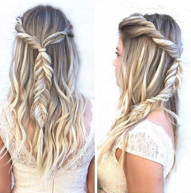 Prom Down Hairstyles
 31 Half Up Half Down Prom Hairstyles