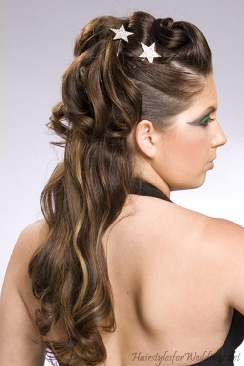 Prom Hairstyle Half Updo
 Prom Half Up Half Down Updo Hairstyle Prom