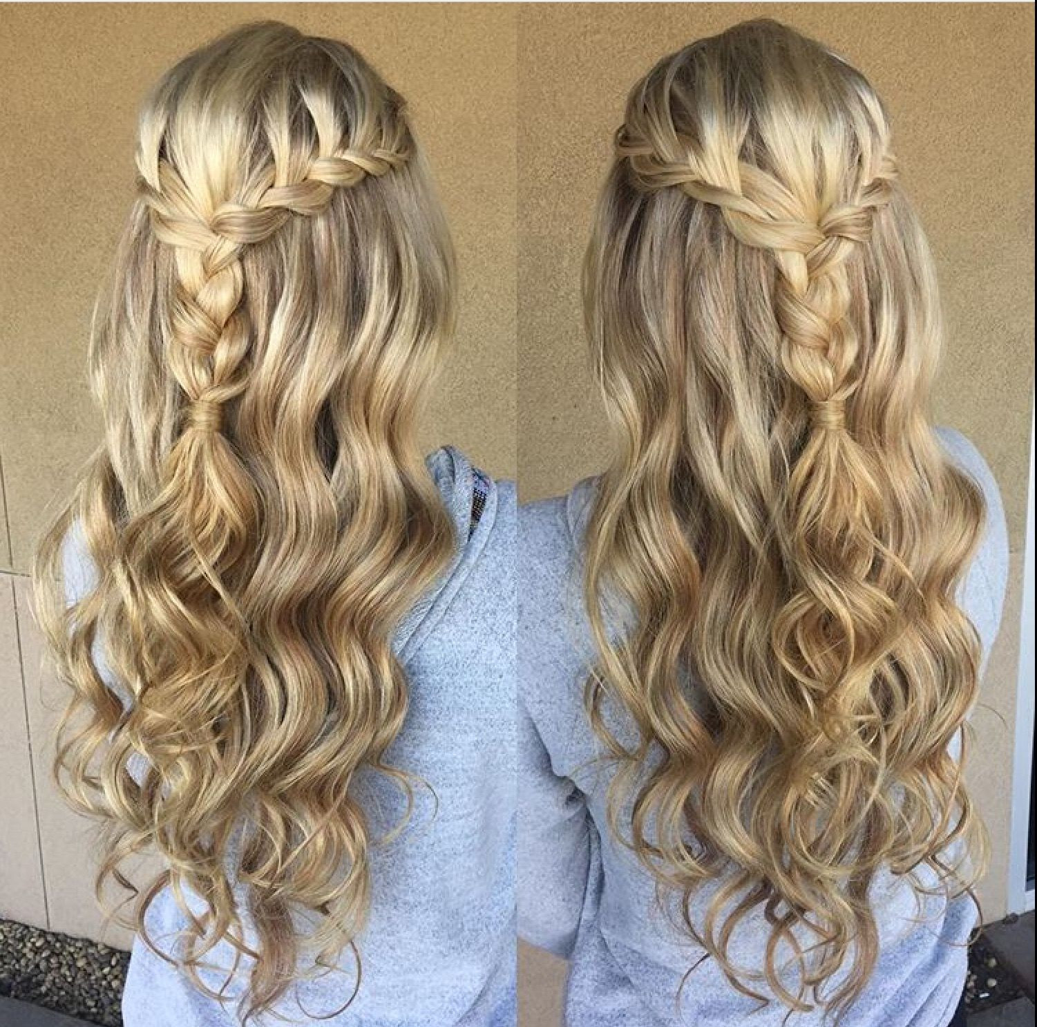 Prom Hairstyle Half Updo
 19 In parable La s Hairstyles Blonde Ideas