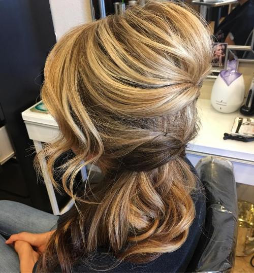 Prom Hairstyle Half Updo
 45 Side Hairstyles for Prom to Please Any Taste