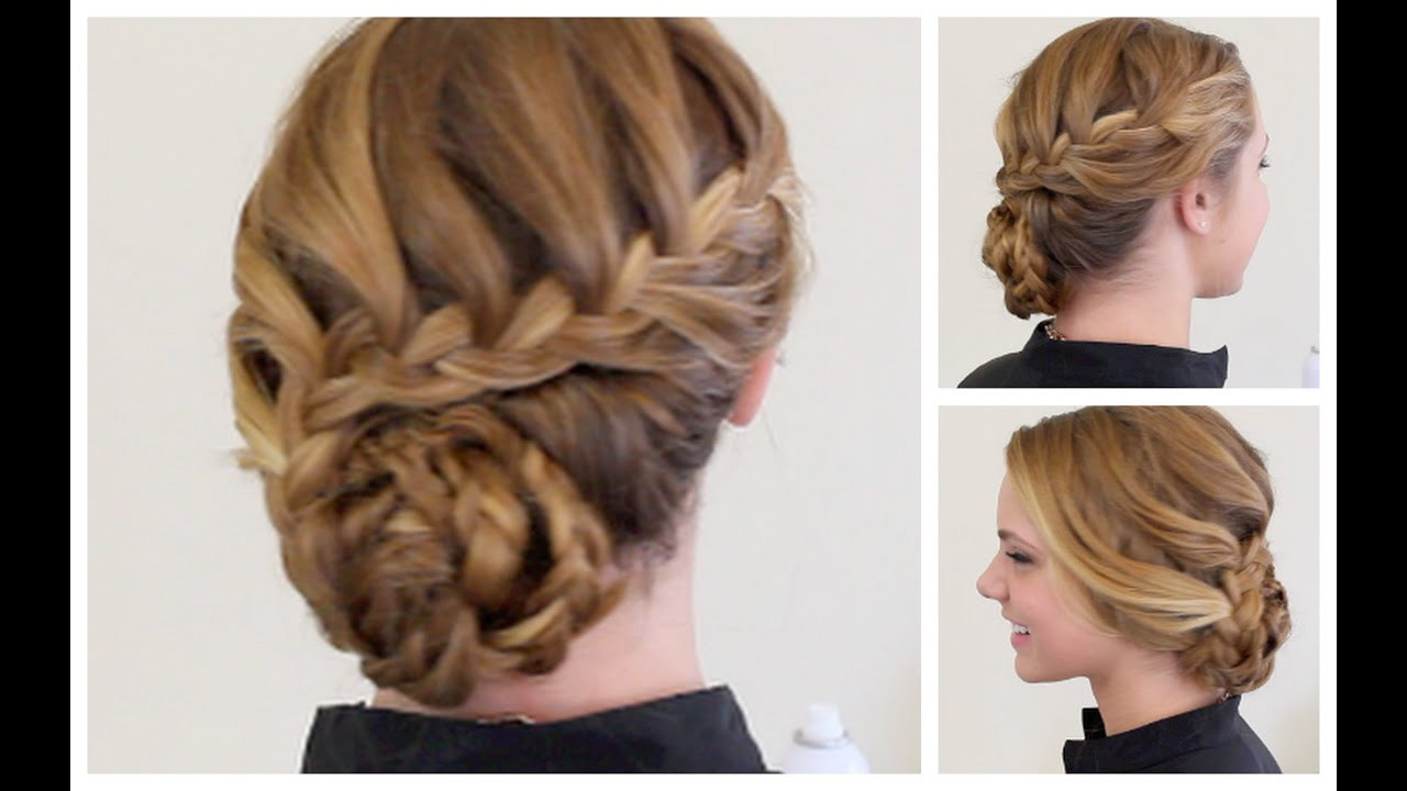 Prom Hairstyles Braided
 Braided Formal Updo