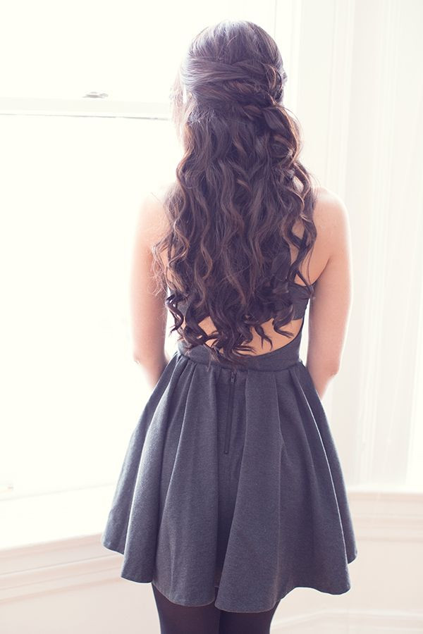 Prom Hairstyles For Open Back Dress
 40 best Ikonn images on Pinterest