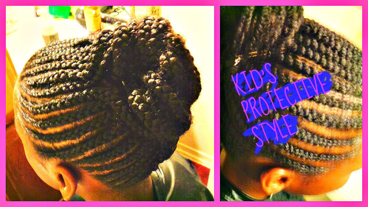 Protective Hairstyles For Kids
 Natural Hair Braids for Kids Fourth of July Hairstyles