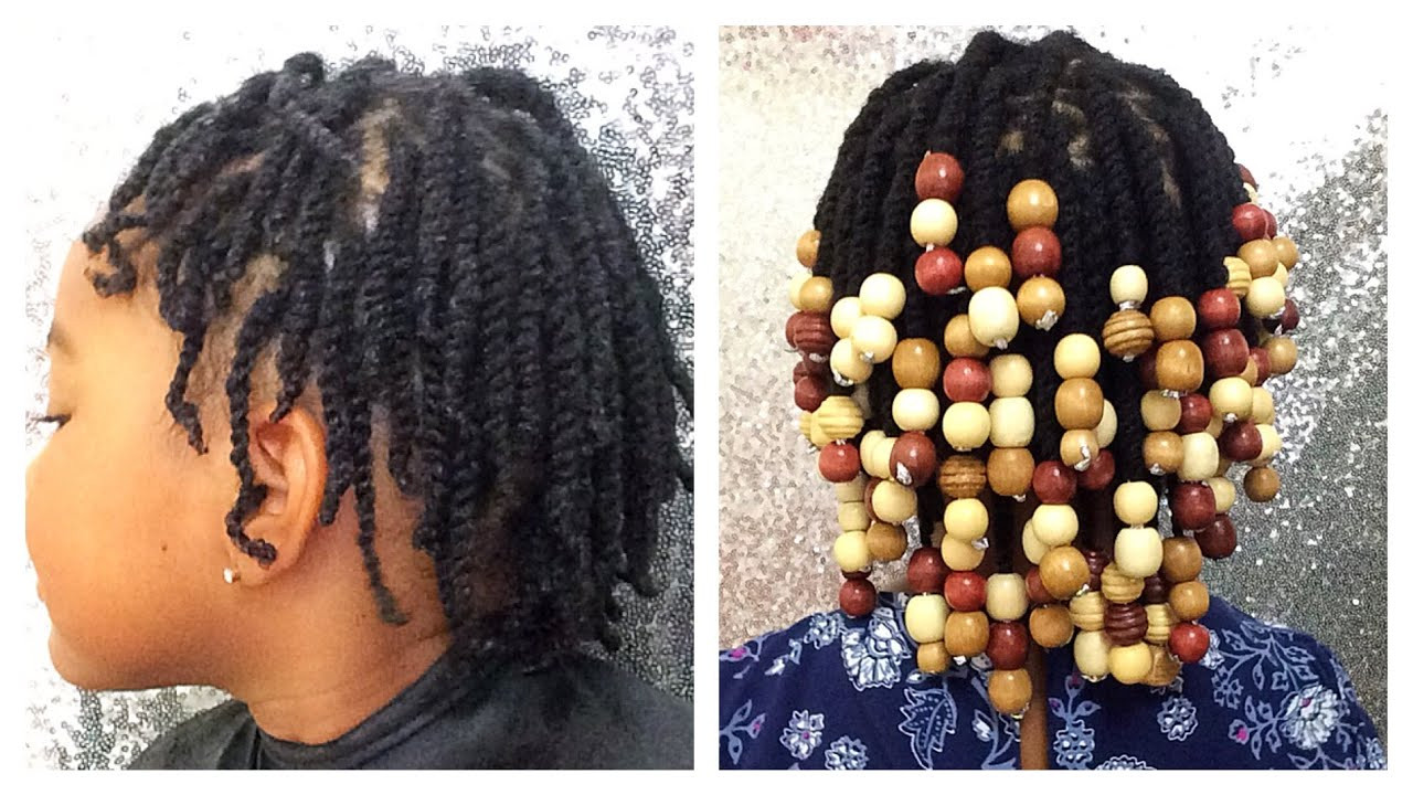 Protective Hairstyles For Kids
 Natural Hair Kids Protective Styles Beads on Natural 4c