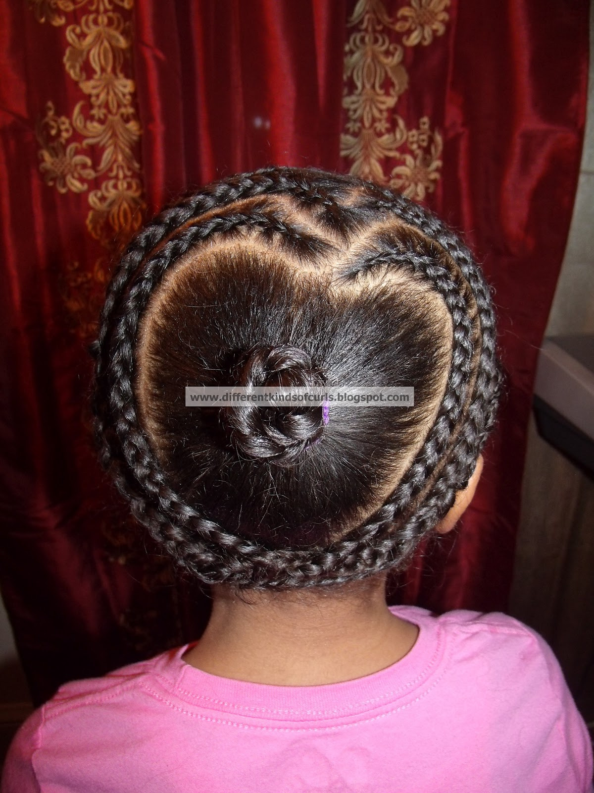 Protective Hairstyles For Kids
 Different Kinds of Curls Cute protective Valentine s Day