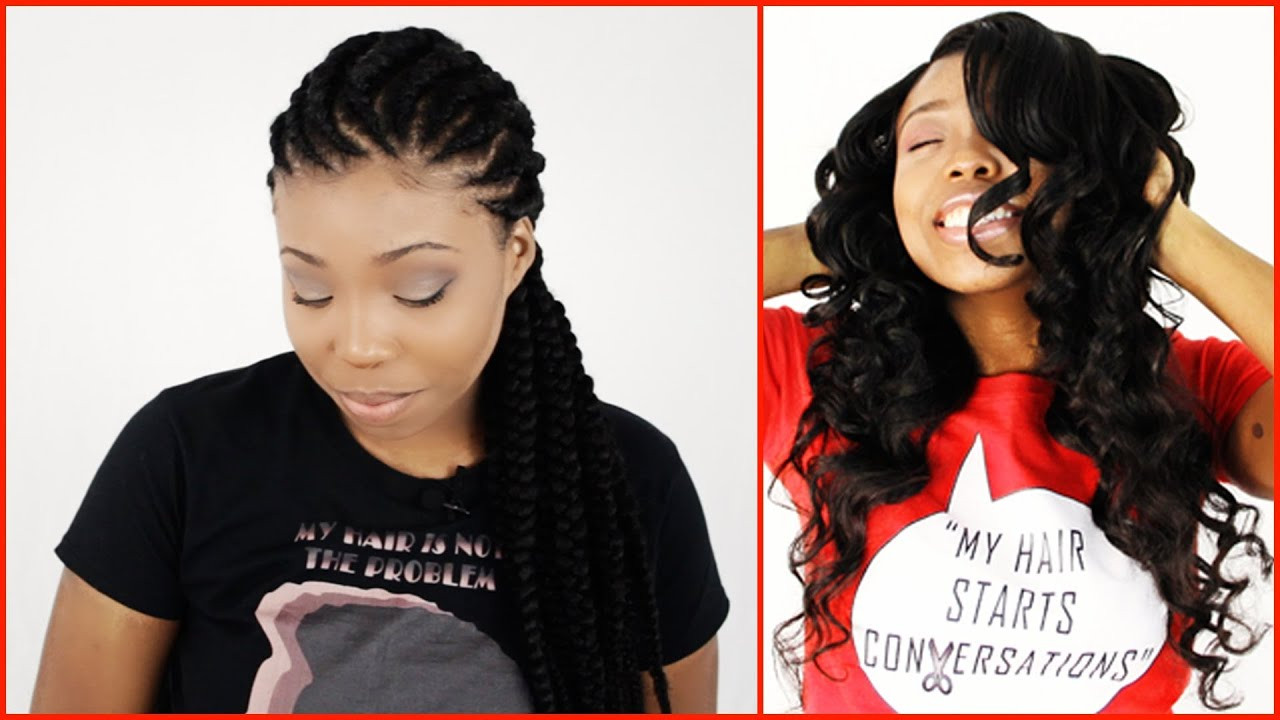 Protective Hairstyles For Natural Hair With Weave
 Wearing Weaves To Grow Out Natural Hair For Protective