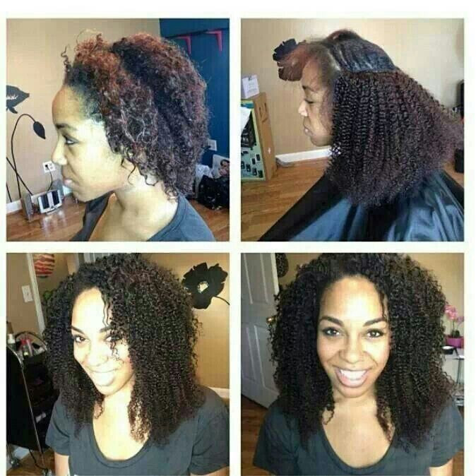 Protective Hairstyles For Natural Hair With Weave
 155 best images about Sew in weave on Pinterest