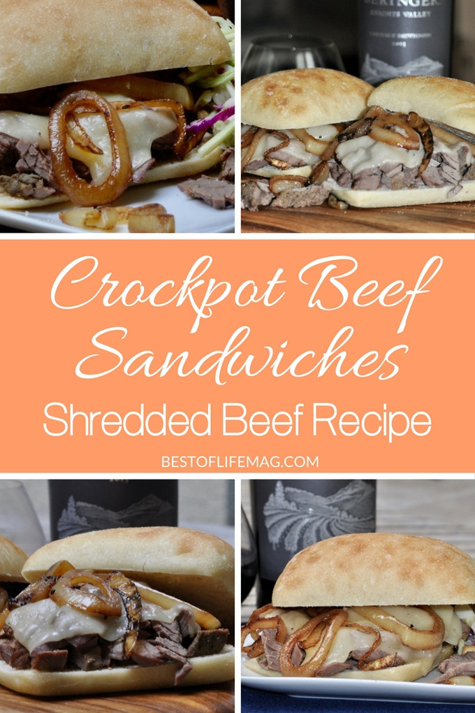 Pulled Beef Sandwiches Recipe
 Crockpot Beef Sandwiches