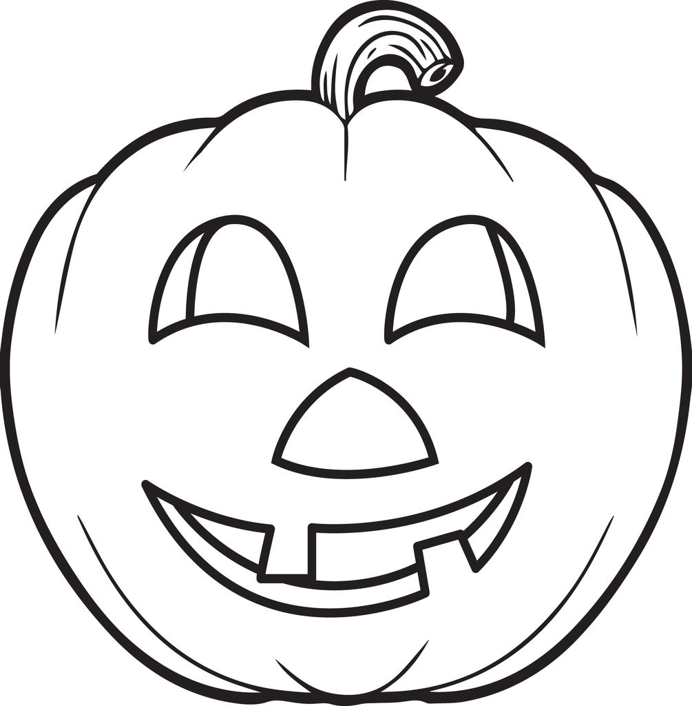 Pumpkin Coloring Pages For Kids
 FREE Printable Pumpkin Coloring Page for Kids 5 – SupplyMe