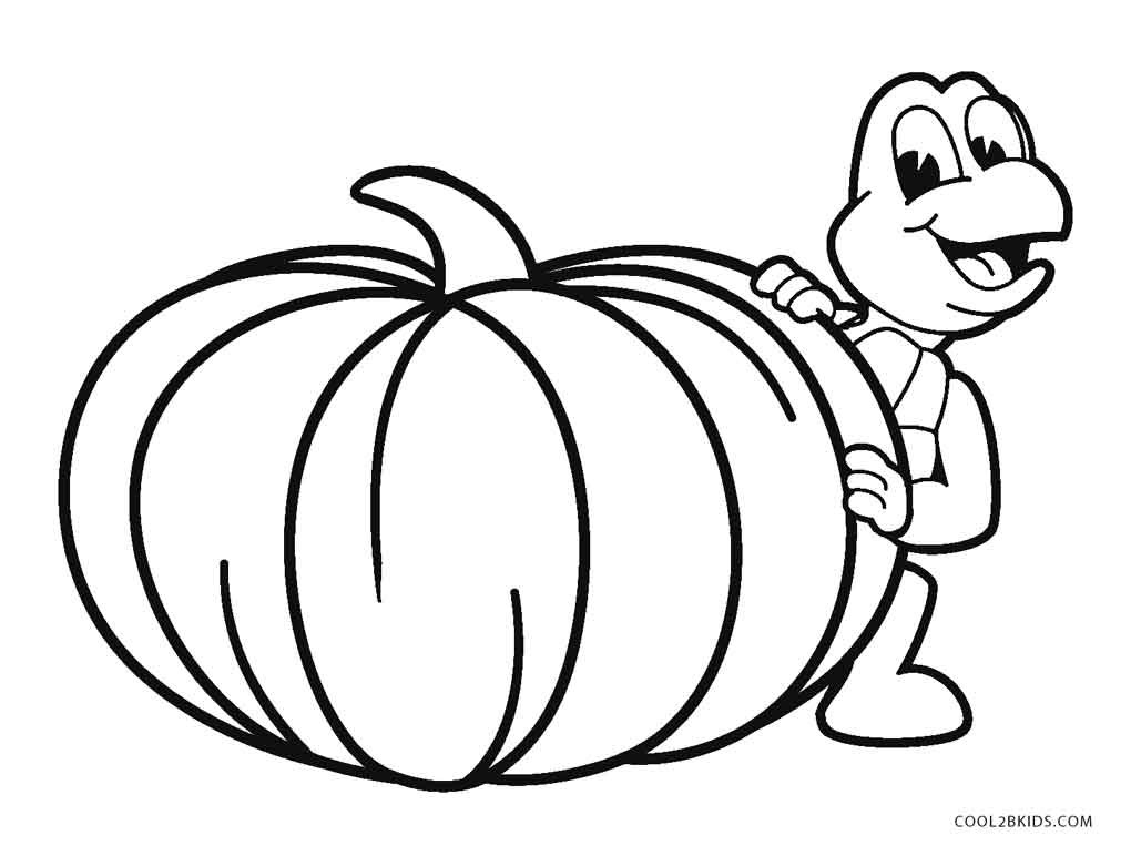 Pumpkin Coloring Sheet Printable
 Free Printable Pumpkin Coloring Pages For Kids