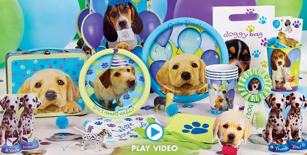 Puppy Birthday Party Supplies
 Party Pups Party Supplies Party Pups Birthday Party City