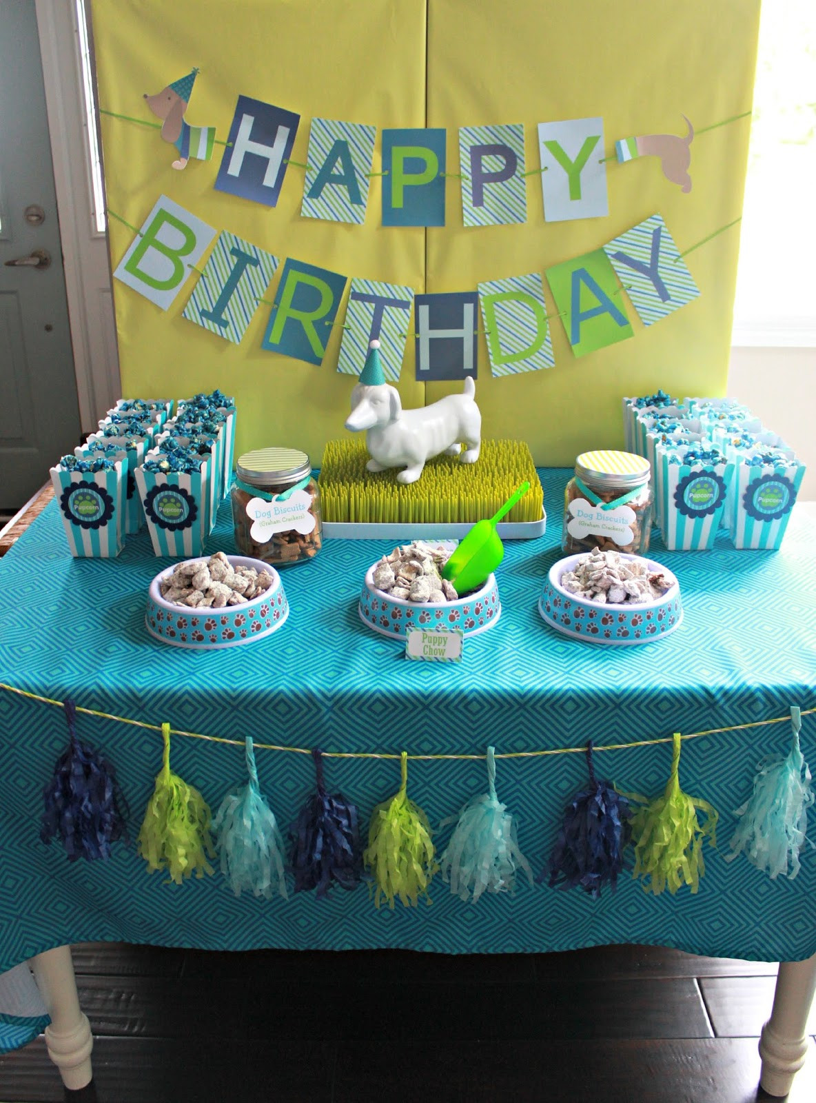 Puppy Birthday Party Supplies
 It s a Pawty Puppy Party First Birthday Part 1