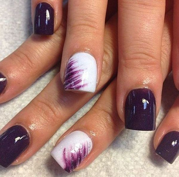 Purple Acrylic Nail Designs
 30 Trendy Purple Nail Art Designs You Have to See
