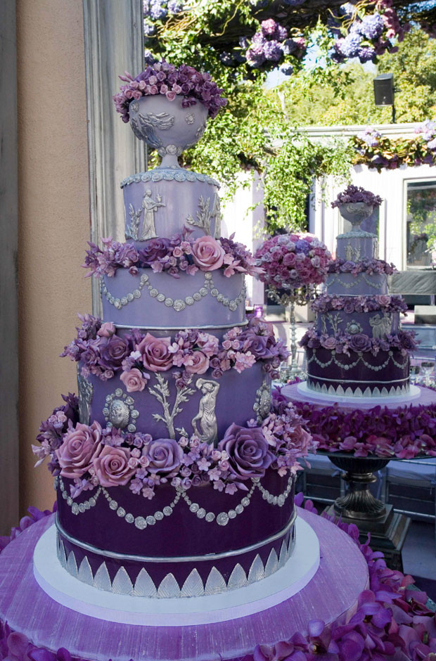 Purple And Black Wedding Cakes
 15 COOL IDEAS FOR WEDDING CAKES 3