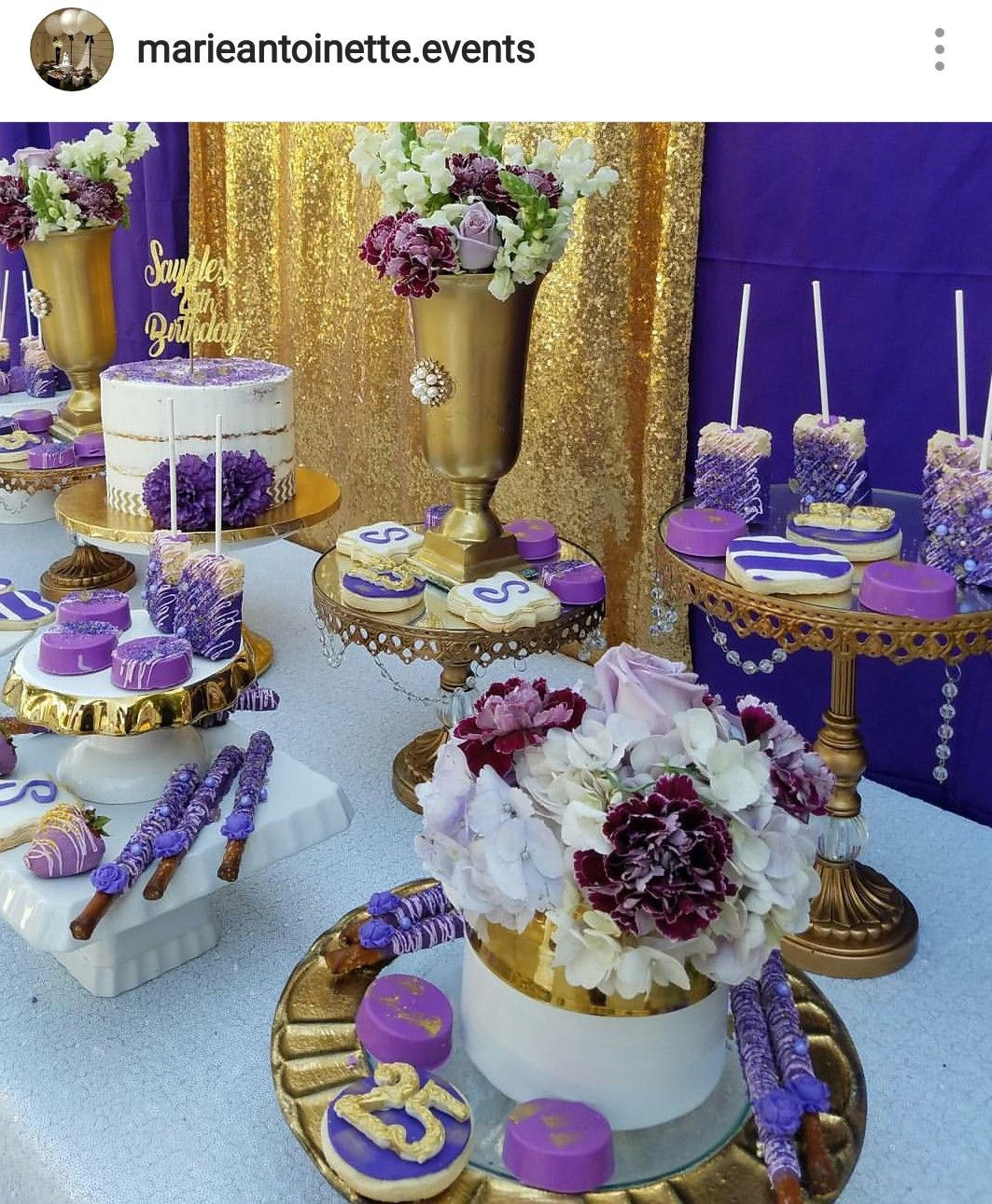 The Best Purple and Gold Graduation Party Ideas Home, Family, Style