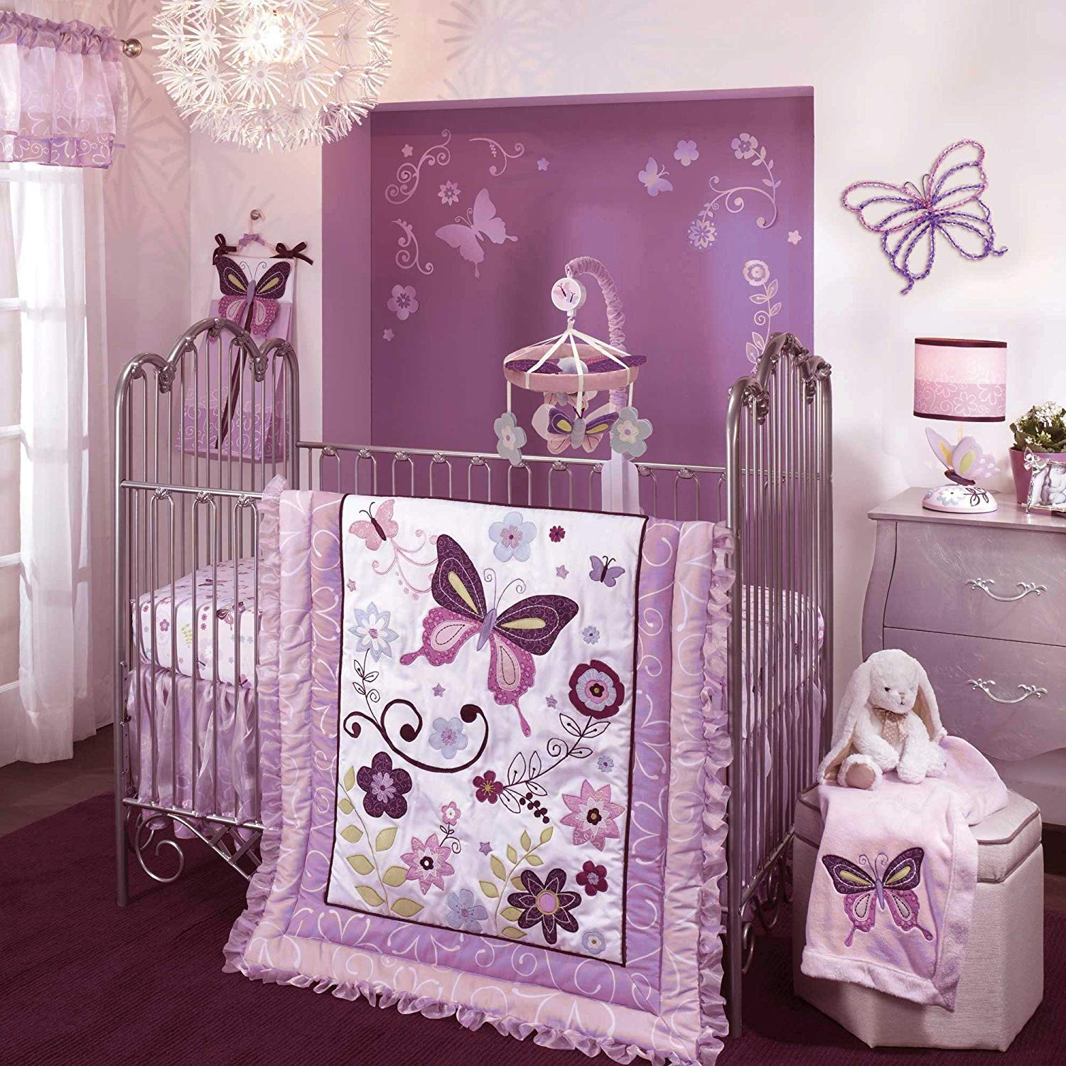 Purple Baby Room Decor
 Purple Baby Room