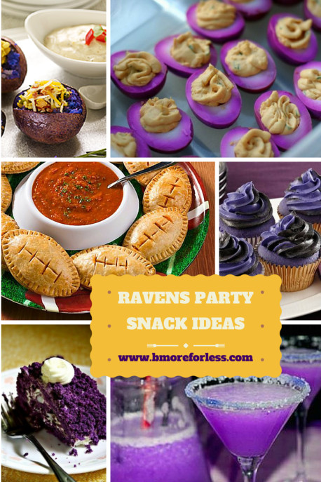 Purple Food Ideas For Party
 Baltimore Ravens Party Snack Ideas Purple appetizers and