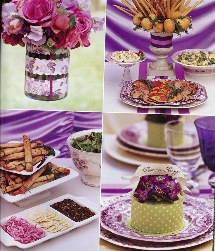 Purple Food Ideas For Party
 30 best Ideas for Mom 75th Birthday celebration images on